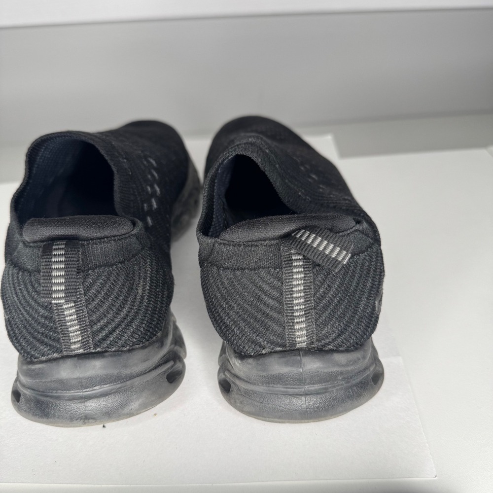 Skechers Glide-Step Women Size 6 Black Knit Slip On Walking Shoes 40412 - Picture 5 of 9